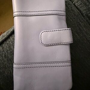 Fossil Periwinkle Leather Wallet